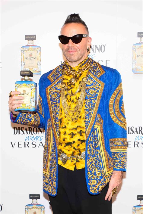 disaronno wears versace|DISARONNO wears VERSACE .